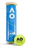 Tenisové lopty Dunlop AUSTRALIAN OPEN 4 v doze Tenisové lopty Dunlop AUSTRALIAN OPEN 4 v doze