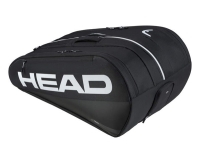 Tenisová taška HEAD TOUR RACQUET BAG XL BK Tenisová taška HEAD TOUR RACQUET BAG XL BK