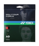 Tenisový výplet Yonex POLYTOUR FORCE 12m čierny Tenisový výplet Yonex POLYTOUR FORCE 12m čierny