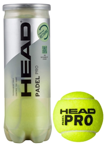 Padelová lopta Head Padel PRO 3 ks v dóze