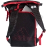 Batoh na padel ADIDAS BACKPACK MULTIGAME čierno-červený