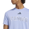 Pánske tričko Adidas Hivis Graphic Tee IW0143 modré