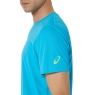 Tenisové tričko Asics Court Graphic Tee 2041A304-418 modré