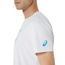 Tenisové tričko Asics Court Graphic Tee 2041A304-106 biele