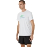 Tenisové tričko Asics Court Graphic Tee 2041A304-106 biele