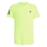 Pánske tenisové tričko Adidas Club 3 Stripes T-Shirt IS8110 zelené