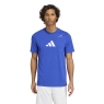 Pánské tričko Adidas Tennis Graphic Tee IY8330 modré