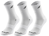 Tenisové ponožky Babolat 3 Pairs Pack Socks 5UB1371-1000 biele
