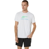 Tenisové tričko Asics Court Graphic Tee 2041A304-106 biele